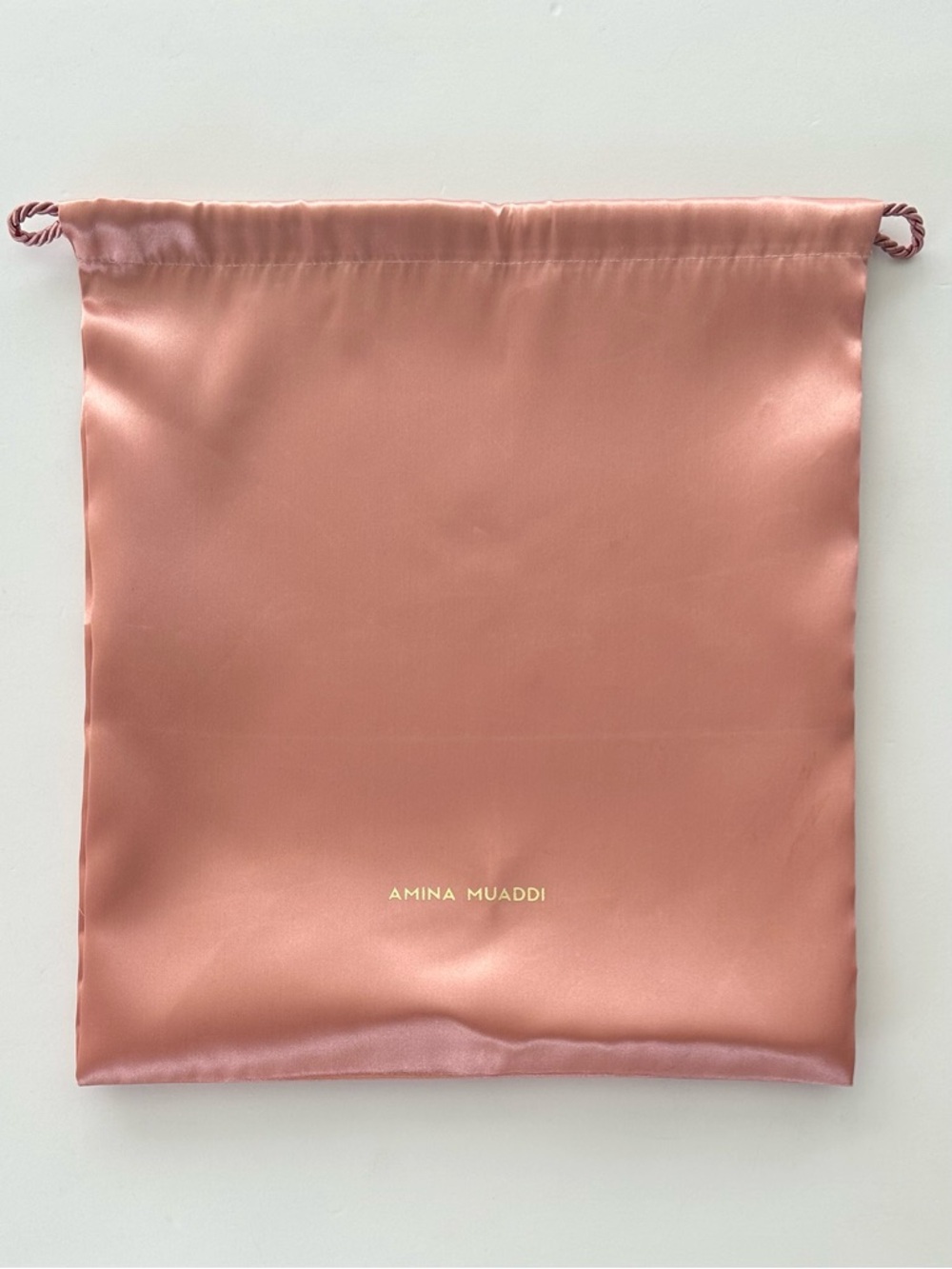 AMINA MUADDI Luxe Satin Dust / Travel Bag LN - Picture 2 of 5
